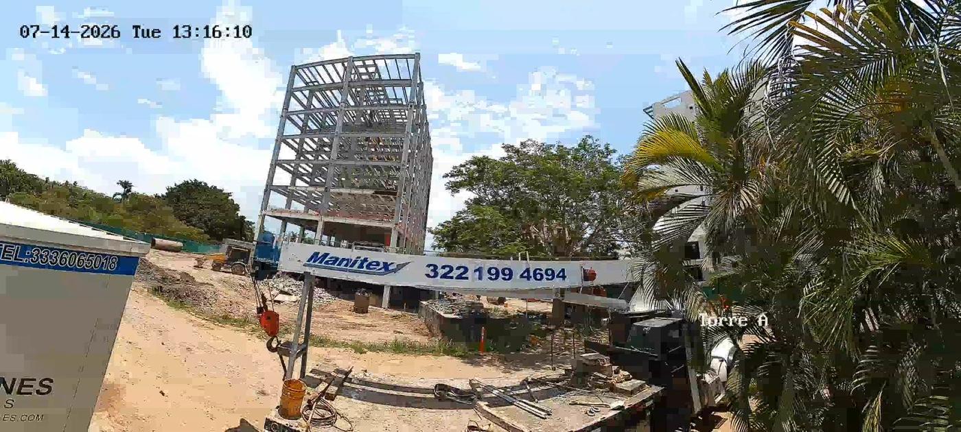 Latest still from the Avanti tower construction camera