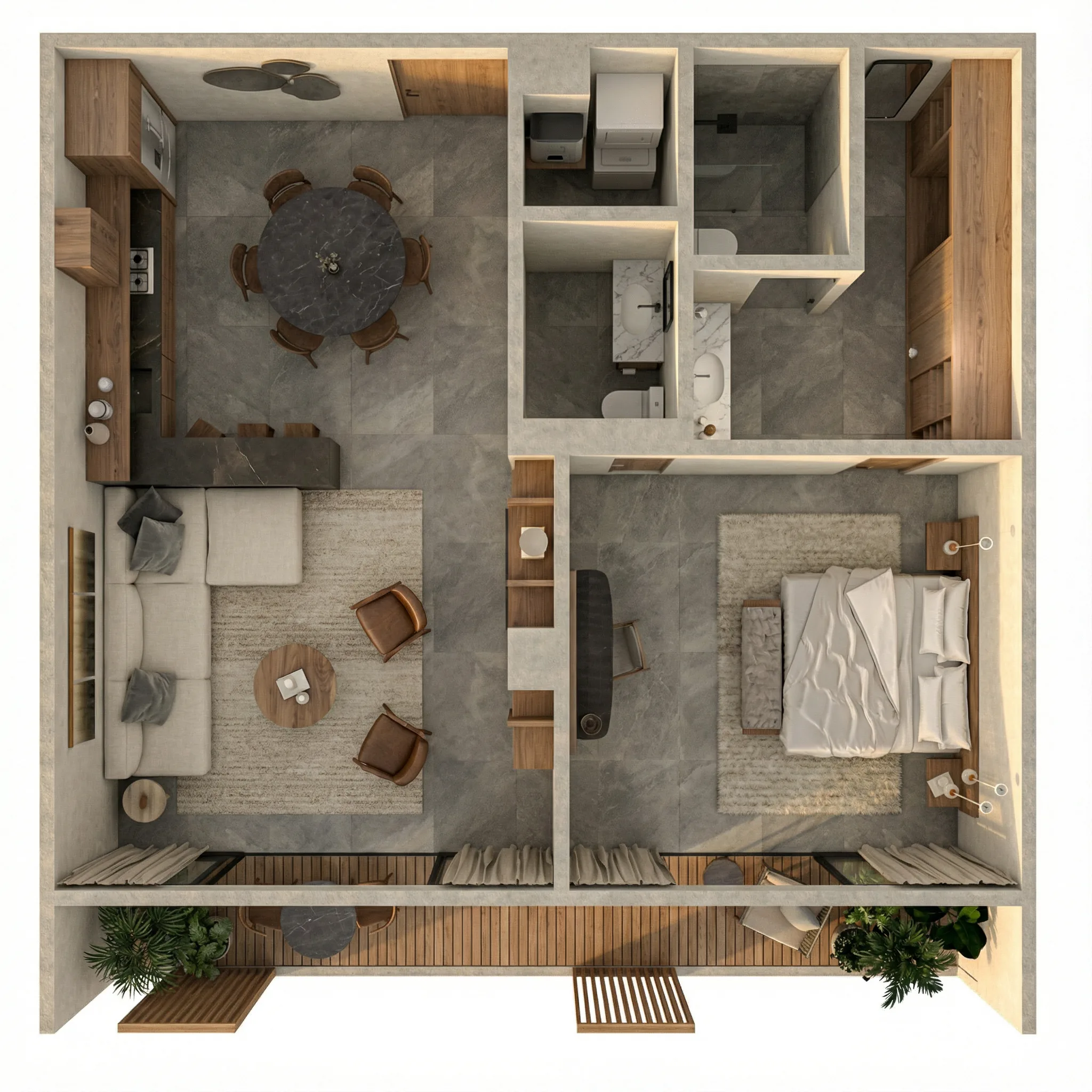 Suite floor plan